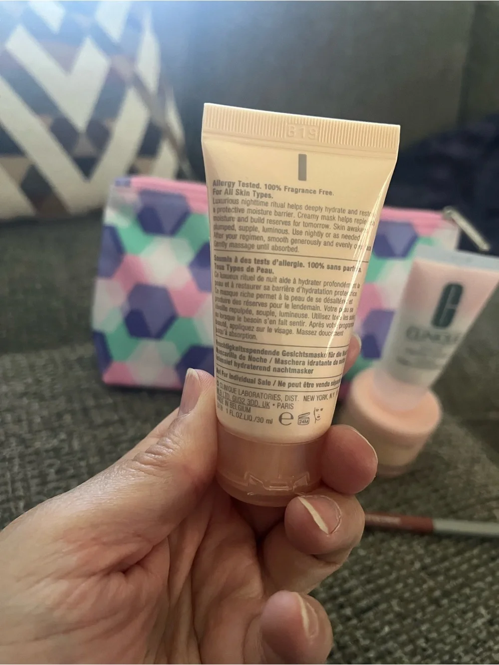 New Clinique 6 Piece w/Pouch